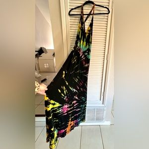 Hand tie-dyed dress from Hawaii Size Small